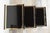Nesting Tables in Gold-Plated and Black Metal, 1970s, Set of 3 For Sale - Image 6 of 9