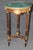 19th C French Louis XVI Bronze Ormolu Mounted and Malachite Top End Table For Sale In Philadelphia - Image 6 of 15