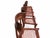 Walnut Klismos Dining Chairs Set of 6 For Sale - Image 4 of 6