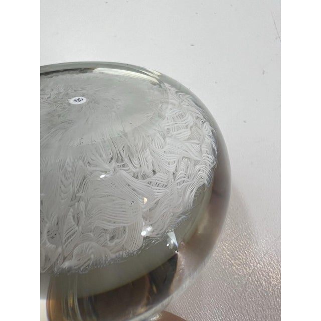 Paperweight Christmas Holly Wreath Vintage C. 1983 P Perthshire Scotland Post-Modern For Sale - Image 14 of 14