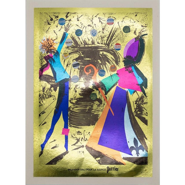 La Source Perrier Poster after Salvador Dali For Sale - Image 8 of 8