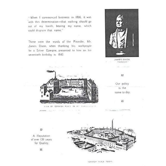 1970’s Vintage/New Silverplate Shell Shape, Cake or Macaron Dish by James Dixon & Sons For Sale - Image 12 of 12
