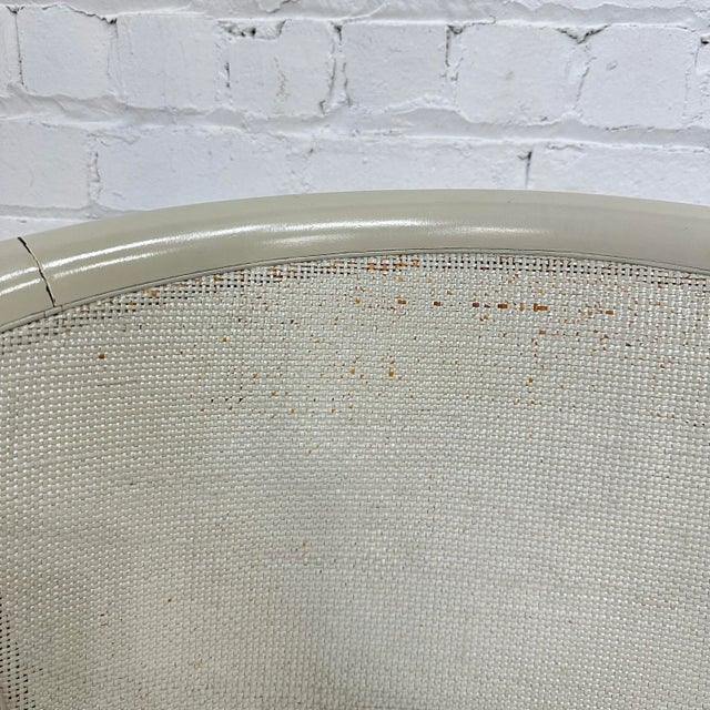 Mid 20th Century Set of 4 Drexel Caned Dining Chairs For Sale - Image 5 of 12