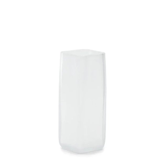 Cube white vase by Purho Dimensions: D10 x H40 cm Materials: Glass Other colours available. Purho is a new protagonist of...