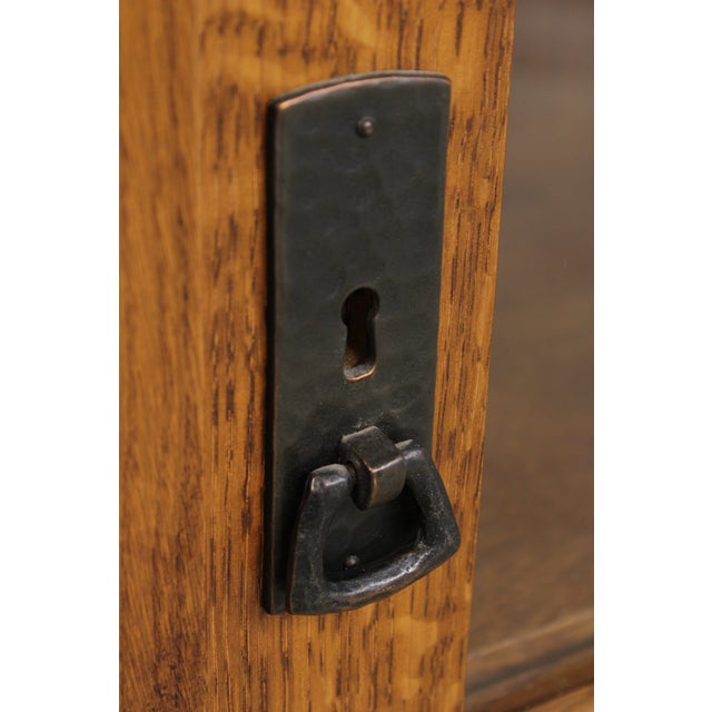 Stickley Mission Oak 1 Door Bookcase For Sale - Image 15 of 18