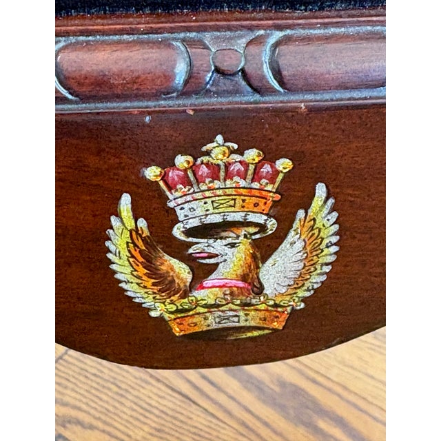 Pair of Theodore Alexander Althorp Chippendale Style Leather Seat Arm Chairs For Sale - Image 14 of 14