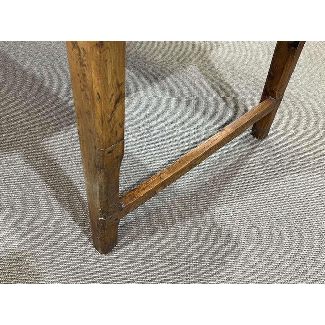 Farmhouse Table in Fir, Elm and Chestnut, Early 20th Century For Sale - Image 16 of 17