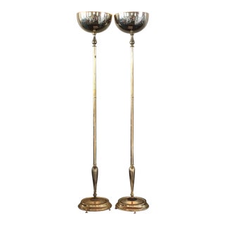 1950s a Hollywood Regency Torcheres - a Pair For Sale