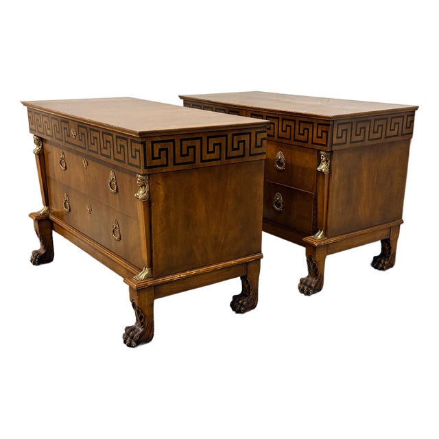 Pair of William Switzer Empire Chests For Sale
