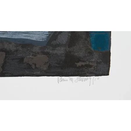 Artist: Remo Farruggio, Italian/American (1904 - 1981) Title: Beyond Year: 1979 Medium: Lithograph, signed and numbered in...