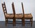 Antique English Ladderback Rush Seat Dining Chairs, 1800s, Set of 6 For Sale - Image 11 of 18