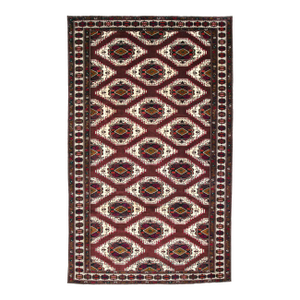 Galerie Shabab Collection Mid-20th Century Central Asian Turkoman Carpet