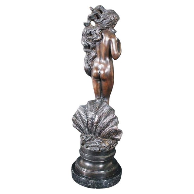 Large Mythological Bronze Venus Sculpture from James Hunt, 1890s, in Very Good conditions. Designed 1890 to 1919 This...