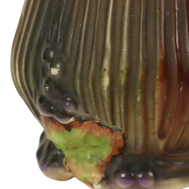 Art Nouveau Amphora Style Pottery Vases with Putti, 1890s, Set of 2 For Sale - Image 13 of 17