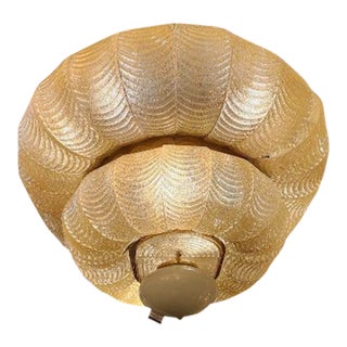 Early 20th Century Large Italian Murano Chandelier For Sale