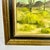 Wood 1970s Vintage Southwestern Impressionist Saguaro Landscape Folk Art Original Oil Painting, Artist Signed For Sale - Image 7 of 13