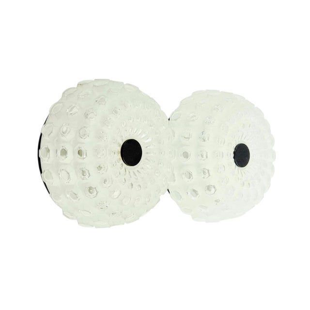 Mid-Century Modern Diamond Glass Wall Lights from Limburg, Germany, 1960s, Set of 2 For Sale - Image 11 of 11