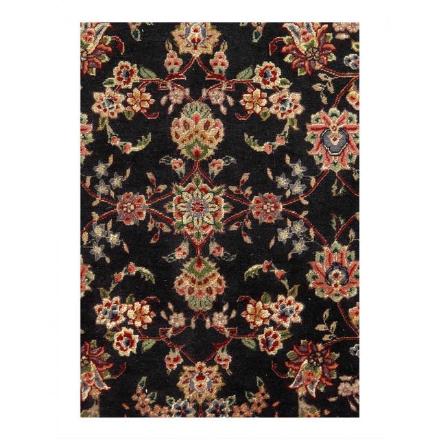 Pasargad Persian Sino Tabriz designed, hand-knotted rug. Lamb's wool and silk on a cotton foundation. This rug has a...