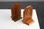 Art Deco French Bookends in Wood and Bronze, 1920s, Set of 2 For Sale - Image 9 of 12