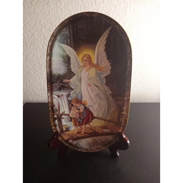 Gorgeous Bradford Exchange Made in Germany Porcelain Decorative Plate. For Sale In Dallas - Image 6 of 6