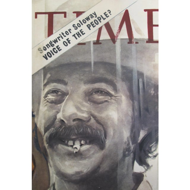 Mid-Century Modern 1970s Original Oversize Movie Poster - Who Is Harry Kellerman... (Italian Version) For Sale - Image 3 of 10