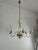 Gold Vintage Murano Glass Chandelier, 1980s For Sale - Image 8 of 15