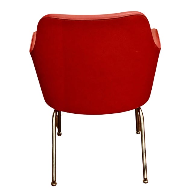 GoodForm 1950s Vintage GoodForm Bucket Chair For Sale - Image 4 of 6