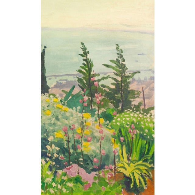 Not Yet Made - Made To Order Vintage Coastal Art Print – Spring Garden by Marquet, 24" X 18" For Sale - Image 5 of 7