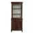 19th Century French Louis XVI Style Walnut Bookcase For Sale