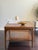 1960s Mid-Century Modern Walnut Floating-Top End Table With Lower Shelf — MCM Lamp Side Table For Sale - Image 12 of 12