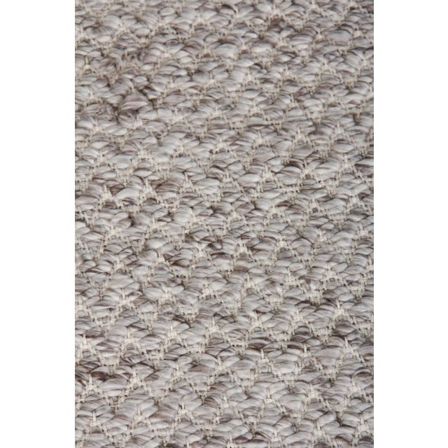 Transitional Witten Gray Flatweave Polyester/Cotton Area Rug - 10'x14' For Sale - Image 3 of 8