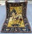 2000 - 2009 Gold & Navy Pictorial Hunting Scene Hand-Knotted Wool Rug - 3'1" X 4'6" For Sale - Image 5 of 10