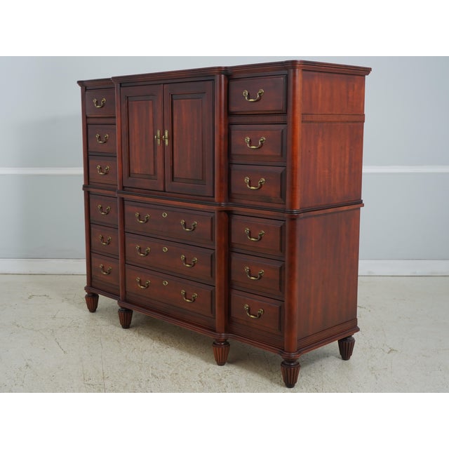 Age: Approx: 30 Years Old Details: Solid Cherry Dovetailed Drawer Construction High Quality Construction Raised Panel...