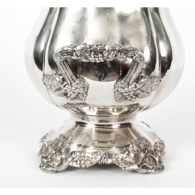 Silver Antique French Doublé Wine Coolers, 19th Century, Set of 2 For Sale - Image 8 of 16