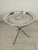 Vintage Silver Side Table, 1970s, in Good conditions. Designed 1970 to 1979