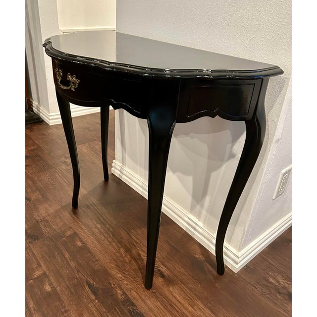 Mid 20th Century Mid 20th Century Imperial Demi-Lune Console Table For Sale - Image 5 of 11