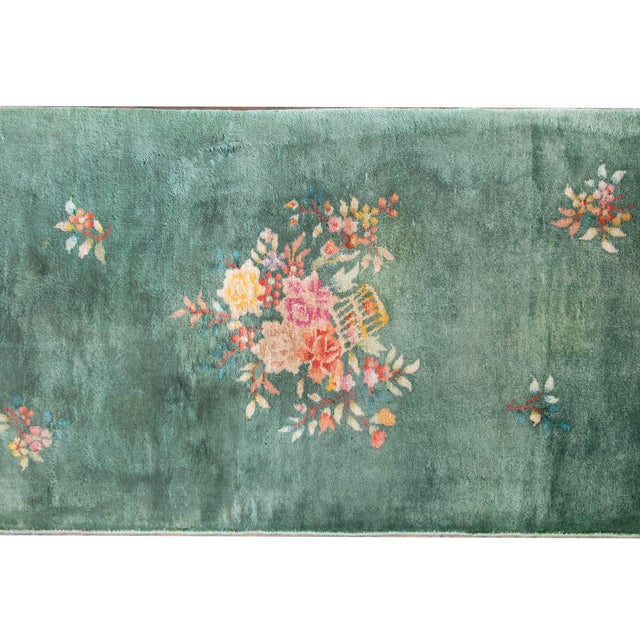 Textile Early 20th Century Chinese Art Deco Rug For Sale - Image 7 of 14