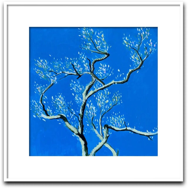 This piece is Magnolia in early spring against a blue summer sky, with the flower buds that are taking shape. Magnolia...