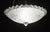 Glass Italian Transparent Murano Glass Ceiling Fixture, 1970 For Sale - Image 7 of 12