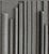 Lines of Stone Grey Hank Hecht Wood Assemblage Wall Sculpture, 2002 For Sale In Miami - Image 6 of 11