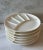 Ceramic Vintage Divided Ceramic Fondu Plates - Set of 6 For Sale - Image 7 of 9
