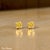Natural Sapphire Stud Earrings 14k Yellow Gold 1.7 TCW Certified For Sale - Image 4 of 14