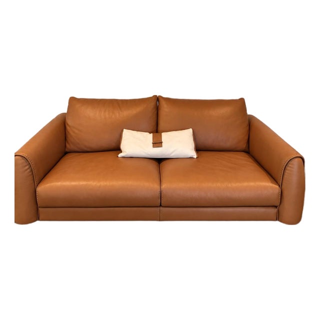 Leather Karl Sofa by Gamma Arredamenti For Sale