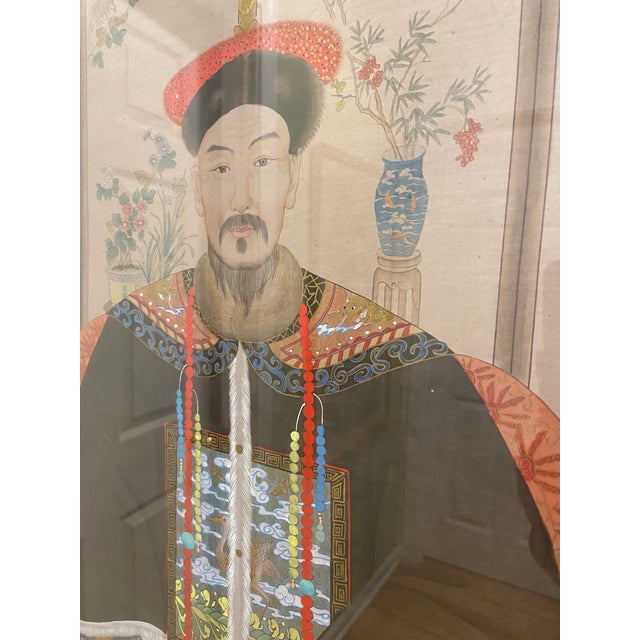 Mid 20th Century Ancestral Silk Painting Chairish