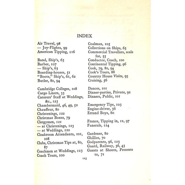 Art Deco "Tips on Tipping by Experienced Hands" 1933 Experienced Hands For Sale - Image 3 of 7