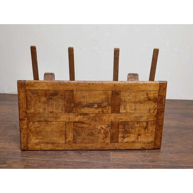 19th-Century French Fruitwood Extension Dining Table With Two Leaves For Sale - Image 11 of 11