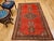Vintage Malayer Area Rug, Hand-Knotted Wool, Geometric Tribal Pattern, 4x7, Terracotta & Navy For Sale - Image 11 of 18