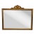Mid-1800s Ornately Carved Giltwood Empire Mirror For Sale