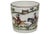 Cabin Crown Staffordshire Style English Hunting Scene Open Jam Pot For Sale - Image 3 of 5