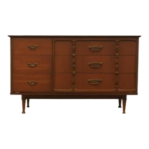 Ballman Cummings Solid Hard Rock Maple Colonial Early American 52" Double Dresser